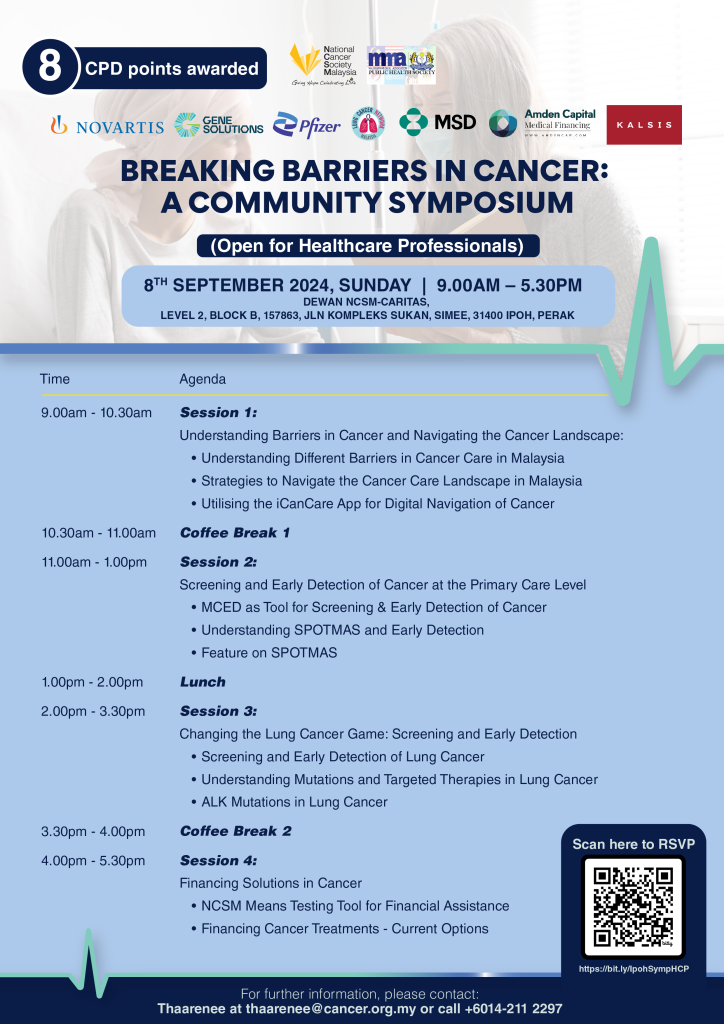 Breaking Barriers in Cancer: A Community Symposium 8th Sep 2024